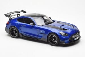 Mercedes AMG GT C190 Black Series Zils Metallic Norev 1:18 183908 Metāls — attēls 6 no 8
