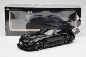 Mercedes AMG GT C190 Black Series Jet Black Metallic Minichamps 1:18 155032024 Metāls — attēls 6 no 6