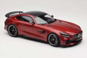 Mercedes AMG GT R C190 Jupiter Red Metallic Minichamps 1:18 155036027 Metāls — attēls 4 no 6