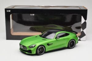 Mercedes AMG GT R C190 Matēts Zaļš Minichamps 1:18 155036020 Metāls — attēls 6 no 6