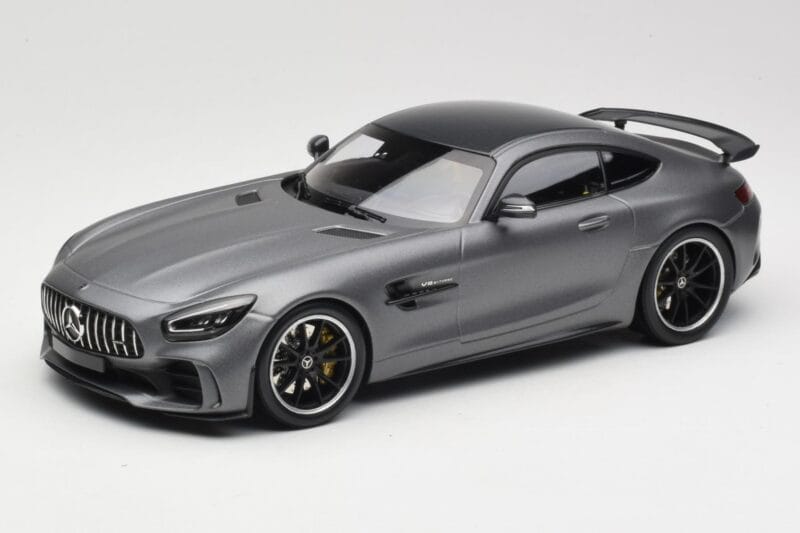Mercedes AMG GT R C190 Matēts Pelēks Metaliks Minichamps 1:18 155036026 Metāls