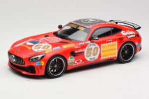 Mercedes AMG GT R C190 Rožzeltenis Minichamps 1:18 155036024 Metāls