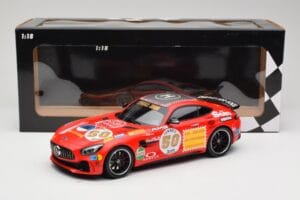 Mercedes AMG GT R C190 Rožzeltenis Minichamps 1:18 155036024 Metāls — attēls 6 no 6