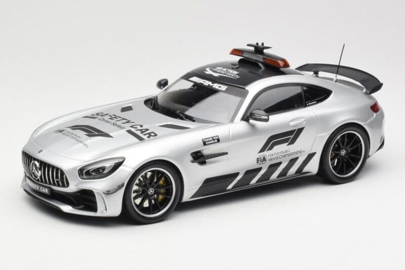 Mercedes AMG GT R C190 Safety Car F1 2019 Minichamps 1:18 155036090 Metāls