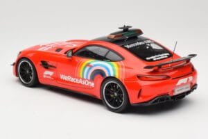 Mercedes AMG GT R C190 Safety Car F1 Mugello GP 2020 Minichamps 1:18 155036094 Metāls — attēls 5 no 6