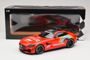 Mercedes AMG GT R C190 Safety Car F1 Mugello GP 2020 Minichamps 1:18 155036094 Metāls — attēls 6 no 6