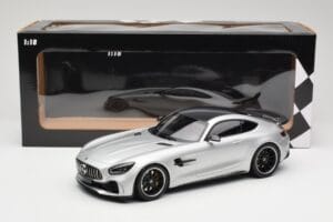Mercedes AMG GT R C190 Sudrabs Minichamps 1:18 155036025 Metāls — attēls 6 no 6