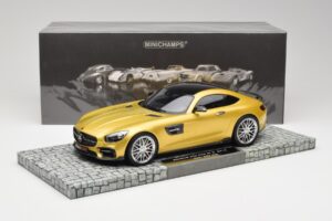 Mercedes Brabus AMG GT S C190 600 Desert Zelts Minichamps 1:18 107032522 Metāls — attēls 6 no 6