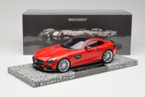 Mercedes Brabus AMG GT S C190 600 Mars Sarkans Minichamps 1:18 107032521 Metāls — attēls 6 no 6