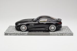 Mercedes Brabus AMG GT S C190 Obsidian Melns Minichamps 1:18 107032520 Metāls — attēls 3 no 6