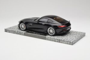 Mercedes Brabus AMG GT S C190 Obsidian Melns Minichamps 1:18 107032520 Metāls — attēls 5 no 6