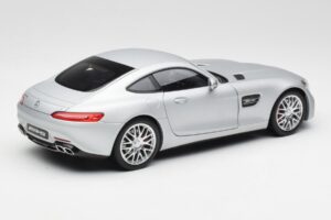 Mercedes AMG GT S C190 Designo Iridium Sudrabs Magno Norev 1:18 B66960485 Metāls — attēls 3 no 8