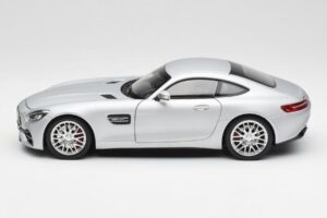 Mercedes AMG GT S C190 Designo Iridium Sudrabs Magno Norev 1:18 B66960485 Metāls — attēls 4 no 8