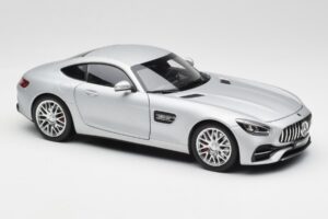 Mercedes AMG GT S C190 Designo Iridium Sudrabs Magno Norev 1:18 B66960485 Metāls — attēls 6 no 8