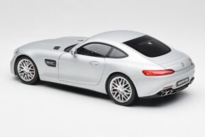 Mercedes AMG GT S C190 Designo Iridium Sudrabs Magno Norev 1:18 B66960485 Metāls — attēls 7 no 8