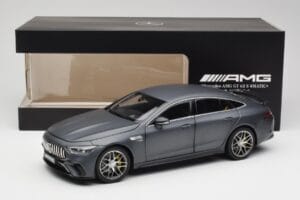 Mercedes AMG GT 63 S X290 Aero Package Designo Selenite Pelēks Magno Norev 1:18 B66961038 Metāls — attēls 8 no 8
