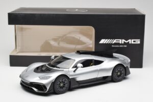 Mercedes AMG One Hightech Sudrabs NZG 1:18 B66961043 Metāls — attēls 8 no 8