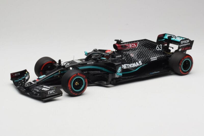 Mercedes AMG Petronas W11 #63 G. Russell Sakhir GP 2020 Minichamps 1:18 110201663 Metāls