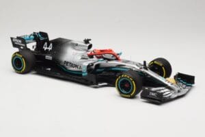Mercedes AMG Petronas Motorsport W10 #44 L. Hamilton Winner Monaco GP 2019 Minichamps 1:18 110190644 Metāls — attēls 4 no 6