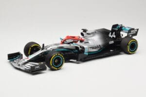 Mercedes AMG Petronas Motorsport W10 #44 L. Hamilton Winner Monaco GP 2019 Minichamps 1:18 110190644 Metāls