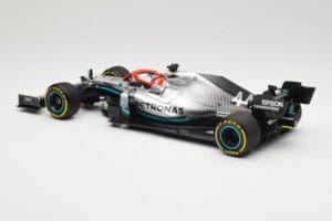 Mercedes AMG Petronas Motorsport W10 #44 L. Hamilton Winner Monaco GP 2019 Minichamps 1:18 110190644 Metāls — attēls 5 no 6