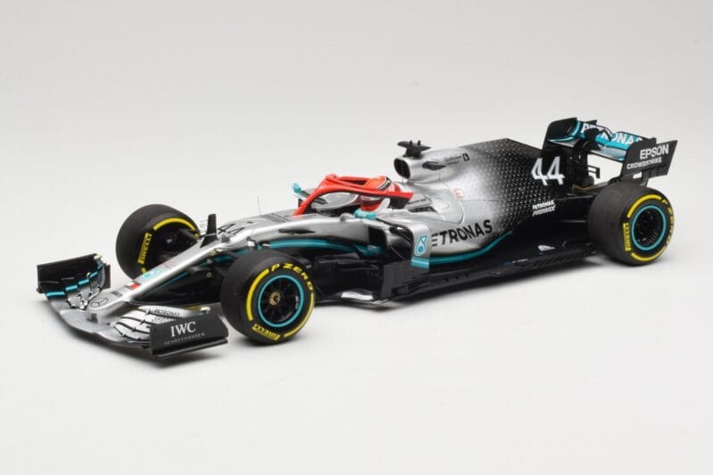 Mercedes AMG Petronas Motorsport W10 #44 L. Hamilton Winner Monaco GP 2019 Minichamps 1:18 110190644 Metāls