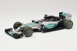 Mercedes AMG Petronas W06 Hybrid #44 L. Hamilton F1 World Champion 2015 Minichamps 1:18 186150044 Metāls