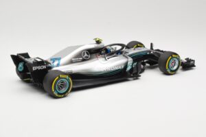 Mercedes AMG Petronas W09 #77 V. Bottas F1 2018 Minichamps 1:18 110180077 Metāls — attēls 2 no 6