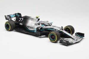 Mercedes AMG Petronas W10 #77 V. Bottas F1 2019 Minichamps 1:18 110190077 Metāls — attēls 4 no 6