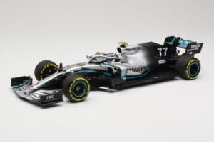 Mercedes AMG Petronas W10 #77 V. Bottas F1 2019 Minichamps 1:18 110190077 Metāls