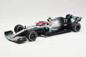 Mercedes AMG Petronas W10 #77 V. Bottas 3rd Place Monaco GP 2019 Minichamps 1:18 110190677 Metāls