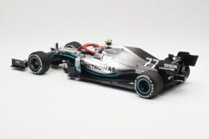 Mercedes AMG Petronas W10 #77 V. Bottas 3rd Place Monaco GP 2019 Minichamps 1:18 110190677 Metāls — attēls 5 no 6