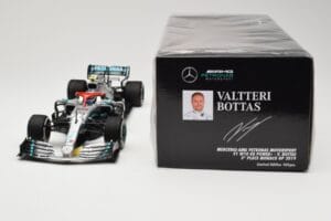 Mercedes AMG Petronas W10 #77 V. Bottas 3rd Place Monaco GP 2019 Minichamps 1:18 110190677 Metāls — attēls 6 no 6