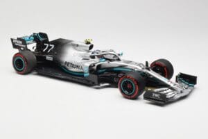 Mercedes AMG Petronas W10 #77 V. Bottas British GP 2019 Minichamps 1:18 110191077 Metāls — attēls 4 no 6