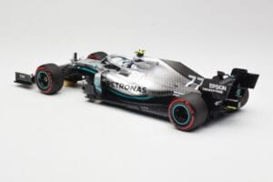 Mercedes AMG Petronas W10 #77 V. Bottas British GP 2019 Minichamps 1:18 110191077 Metāls — attēls 5 no 6