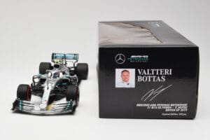 Mercedes AMG Petronas W10 #77 V. Bottas British GP 2019 Minichamps 1:18 110191077 Metāls — attēls 6 no 6