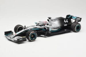 Mercedes AMG Petronas W10 EQ Power+ #44 L. Hamilton USA GP F1 World Champion 2019 Minichamps 1:18 110191844 Metāls