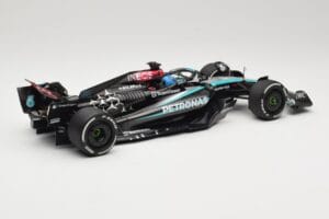 Mercedes AMG Petronas W15 E Performance #63 G. Russell Winner Austrian GP 2024 Minichamps 1:18 110241163 Metāls — attēls 2 no 6