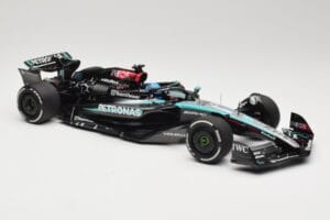 Mercedes AMG Petronas W15 E Performance #63 G. Russell Winner Austrian GP 2024 Minichamps 1:18 110241163 Metāls — attēls 4 no 6