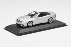 Mercedes AMG SL63 R230 Sudrabs Wheels Type 2 Minichamps 1:43 SL63001 Metāls — attēls 2 no 4