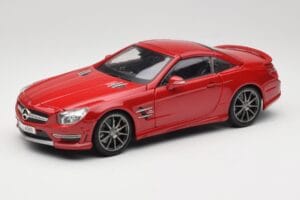 Mercedes AMG SL 63 R231 Sarkans Maisto 1:18 36199 Metāls