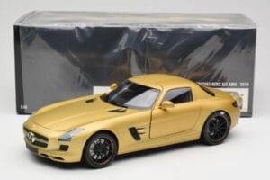 Mercedes AMG SLS C197 Zelts Minichamps 1:18 100039024 Metāls — attēls 8 no 8