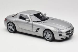 Mercedes AMG SLS C197 Grey Metallic Minichamps 1:18 100039025 Metāls — attēls 6 no 8