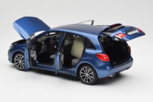 Mercedes B-Class W246 Lotus Zils Metaliks Norev 1:18 B66961410 Metāls — attēls 5 no 8