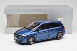 Mercedes B-Class W246 Lotus Zils Metaliks Norev 1:18 B66961410 Metāls — attēls 8 no 8