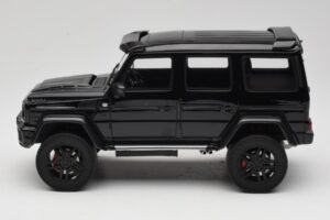 Mercedes Brabus G 500 4x4 Squared Melns GT Spirit 1:18 GT143 Sveķi — attēls 3 no 6