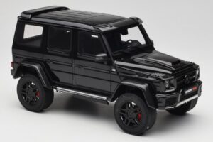 Mercedes Brabus G 500 4x4 Squared Melns GT Spirit 1:18 GT143 Sveķi — attēls 4 no 6