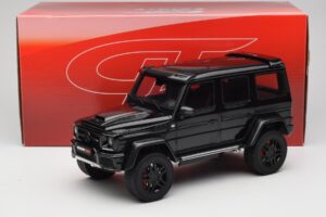 Mercedes Brabus G 500 4x4 Squared Melns GT Spirit 1:18 GT143 Sveķi — attēls 6 no 6