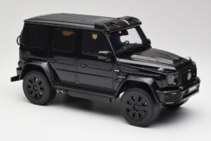 Mercedes Brabus G800 W463 4x4 Obsidian Melns GT Spirit 1:18 GT500 Sveķi — attēls 4 no 6
