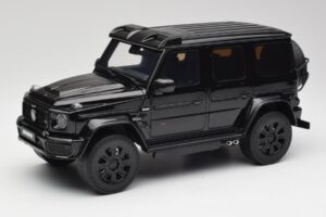 Mercedes Brabus G800 W463 4x4 Obsidian Melns GT Spirit 1:18 GT500 Sveķi